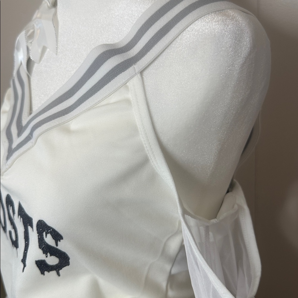 NWT Dolls Kill Ghostly Cheerleader Costume Set - Picture 11 of 14